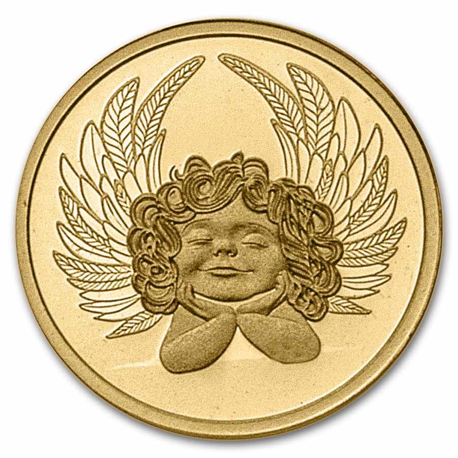 2025 Niue Gold Little Angel (with Box & COA)