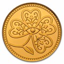 2025 Niue Gold The Lucky Clover Proof (with Box & COA)