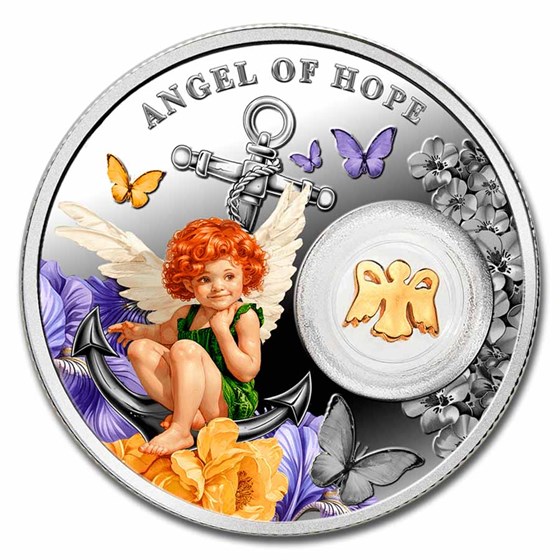 2025 Niue Silver Angel of Hope Proof (w/ Box & COA) 2025 Niue Silver Angel of Hope Proof (w/ Box & COA)