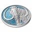 2025 Niue Silver Colorized Ice Age - Mammoth