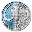 2025 Niue Silver Colorized Ice Age - Mammoth