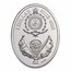 2025 Niue Silver Faberge Eggs: Clover Leaf Egg (Box & COA)
