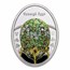 2025 Niue Silver Faberge Eggs: Clover Leaf Egg (Box & COA)