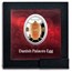 2025 Niue Silver Faberge Eggs: Danish Palaces Egg (Box & COA)