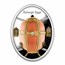 2025 Niue Silver Faberge Eggs: Danish Palaces Egg (Box & COA)