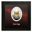 2025 Niue Silver Faberge Eggs: Hen Egg (Box & COA)