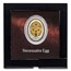 2025 Niue Silver Faberge Eggs: Necessaire Egg (Box & COA)