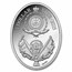 2025 Niue Silver Faberge Eggs: Necessaire Egg (Box & COA)