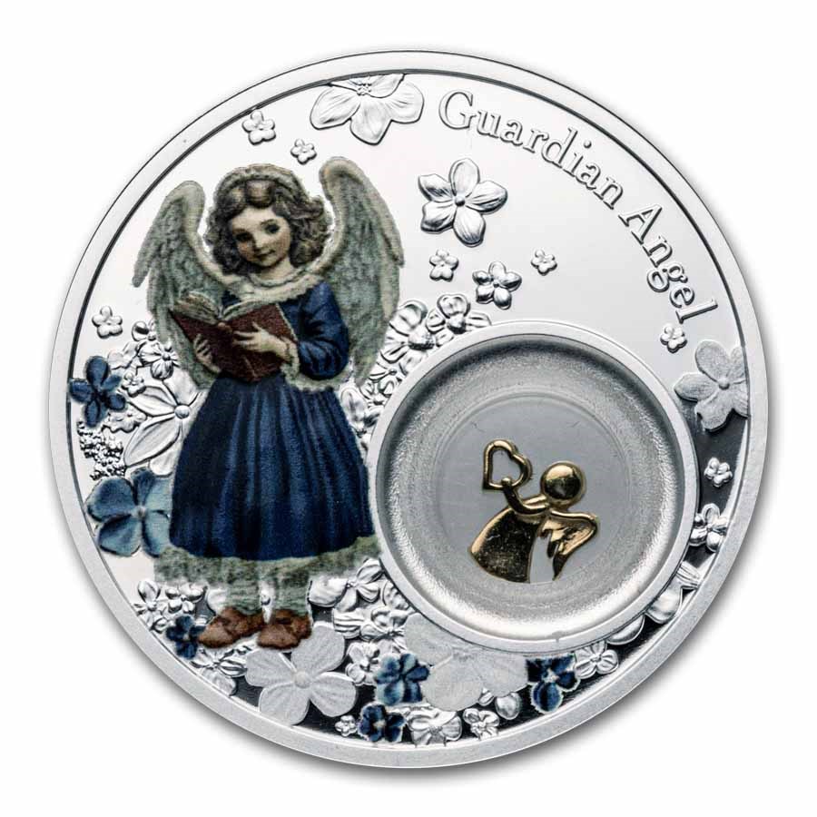 2025 Niue Silver Guardian Angel Proof (with Box & COA)