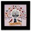 2025 Niue Silver Love Tree II Proof (with Box & COA)