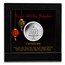 2025 Niue Silver Year of the Snake Lucky Number 7 Proof