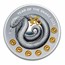 2025 Niue Silver Year of the Snake Lucky Number 7 Proof