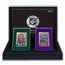 2025 Niue Warner Bros Art of DC Comics Trading Coin Mystery Set