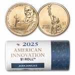 2025-P American Innovation $1 Navy Frigate 25-Coin Roll (AR)