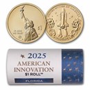2025-P American Innovation $1 Space Shuttle 25-Coin Roll (FL)