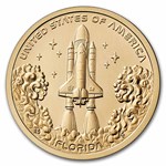 2025-P American Innovation $1 Space Shuttle 25-Coin Roll (FL)