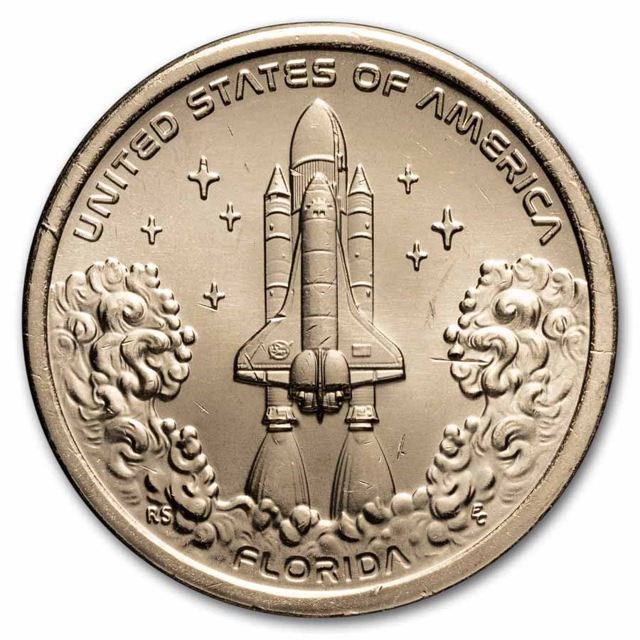 2025-P American Innovation $1 Space Shuttle BU (FL)