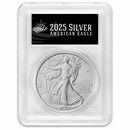 2025-(P) American Silver Eagle Star Privy MS-70 PCGS (FS, Black)
