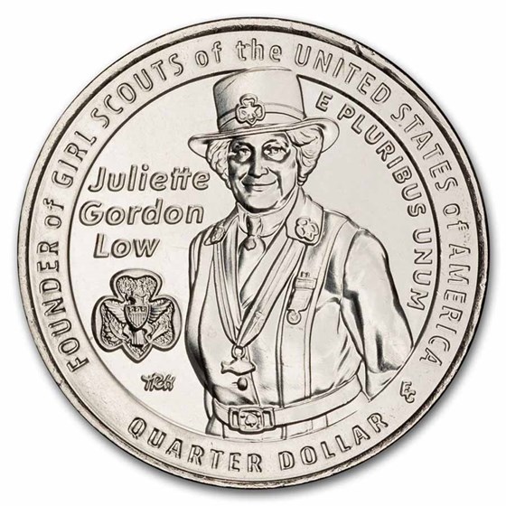 2025-P Juliette Gordon Low American Women Quarter BU