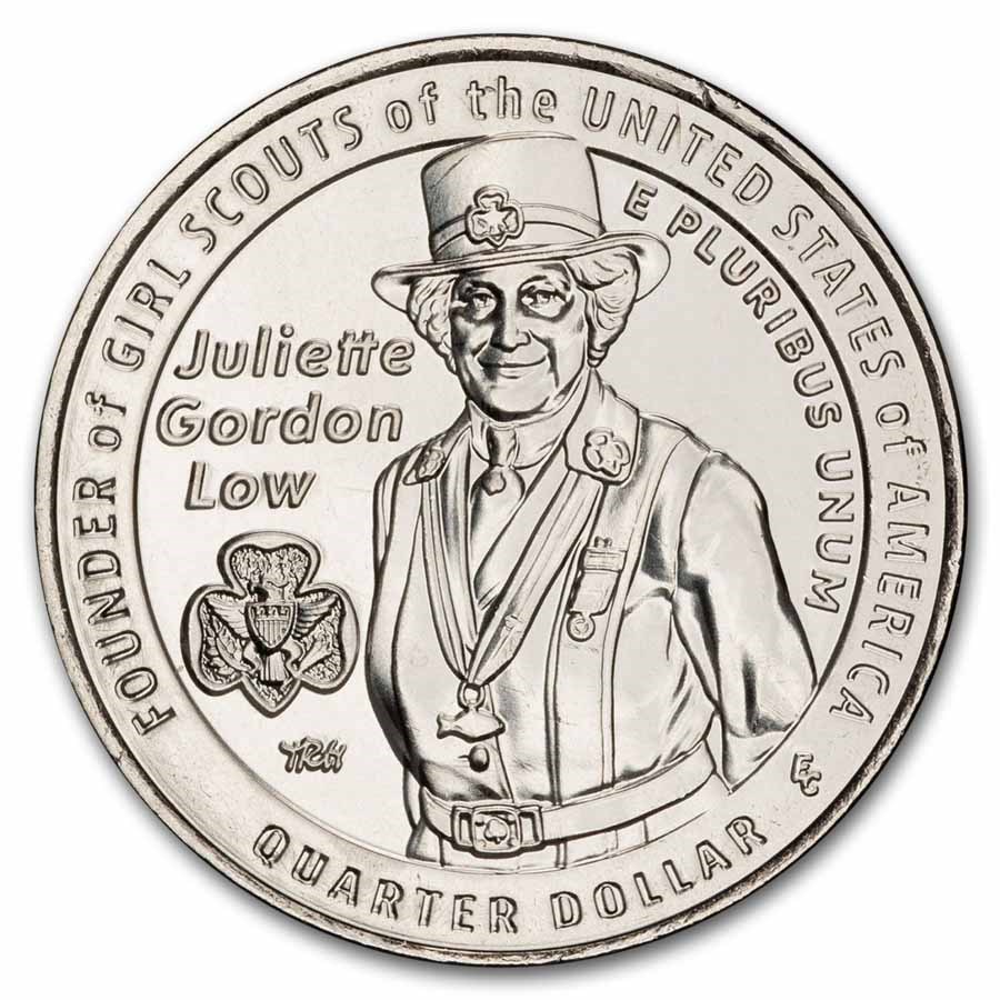 2025-P Juliette Gordon Low American Women Quarter BU