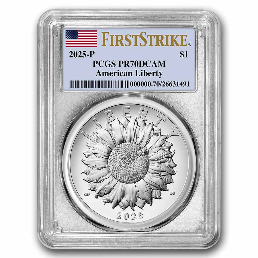 2025-P Silver American Liberty Medal PR-70 PCGS (FirstStrike)