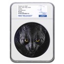 2025 Palau 1 kilo Silver Hunters by Night: Ocelot PF-70 NGC (FR)