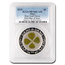 2025 Palau 1 oz AG Four-Leaf Clover Ounce of Luck PR-70 PCGS FDI