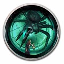 2025 Palau 2 oz Silver Phobias; Arachnophobia (with Box & COA)
