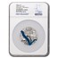 2025 Palau 3 oz Ag Tiffany Art Metropolis Washington PF-70 NGC FR