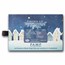 2025 PAMP 1 oz Silver Shaped & Colorized Snowman Sleigh Ride