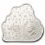 2025 PAMP 1 oz Silver Shaped & Colorized Snowman Sleigh Ride