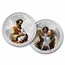 2025 Patron Saints St. Michael & St. Joseph Colorized 2-Coin Set