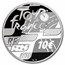 2025 Proof Silver €10 Tour de France Route w/ Box & COA