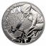 2025 Proof Silver €10 Tour de France Route w/ Box & COA