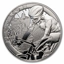 2025 Proof Silver €10 Tour de France Route