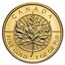 2025 RCM 1 oz Au $200 Purest Maple Leaf .99999 Assay (Abrasions)