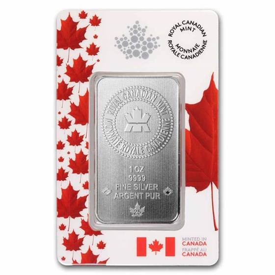 2025 RCM 1 oz Silver Bar Proudly Canadian (Premium Bullion) 2025 RCM 1 oz Silver Bar Proudly Canadian (Premium Bullion)