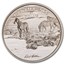 2025 RCM 2 oz Silver $30 Robert Bateman Mustang Country
