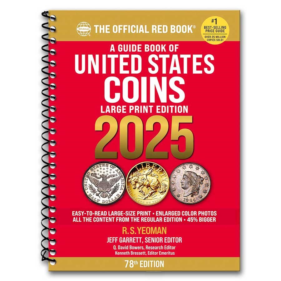 2025 Red Book of United States Coins: Bressett&Yeoman (LG Spiral)