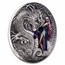 2025 Rep. of Cameroon 2 oz Silver Dragonology; Stonegaze Basilisk