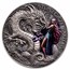 2025 Rep. of Cameroon 2 oz Silver Dragonology; Stonegaze Basilisk