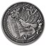 2025 Rep. of Cameroon 2 oz Silver Noah's Ark (w/ Box & COA)