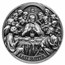 2025 Rep. of Cameroon 2 oz Silver The Last Supper (w/ Box & COA)