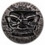 2025 Rep. of Cameroon 3 oz Silver Mask of the Ancient Shu Kingdom