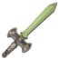 2025 Rep.of Chad 1 oz Silver Excalibur Sword Shaped Coin
