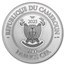 2025 Republic of Cameroon 1/2 oz Silver Santa Claus