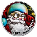 2025 Republic of Cameroon 1/2 oz Silver Santa Claus