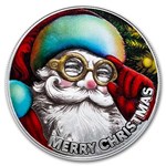 2025 Republic of Cameroon 1/2 oz Silver Santa Claus