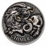 2025 Republic of Cameroon 1 oz Silver Greek Mythology; Chimera