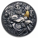 2025 Republic of Cameroon 2 oz Silver Greek Mythology; Heracles